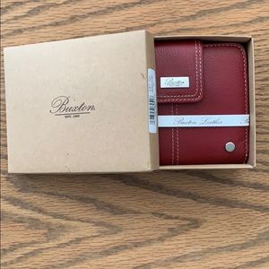 Buxton Leather Zip-Around Attaché Wallet